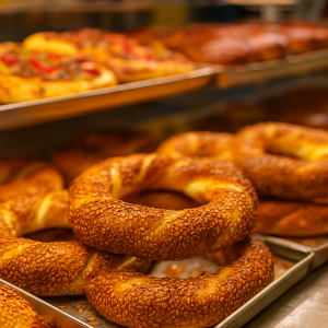 Kadıköy’de susamlı ve çıtır simit – Bakaç Simit Fırını
