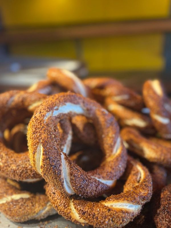 Kadıköy Bakaç simit fırını taş fırında pişmiş taze simit
